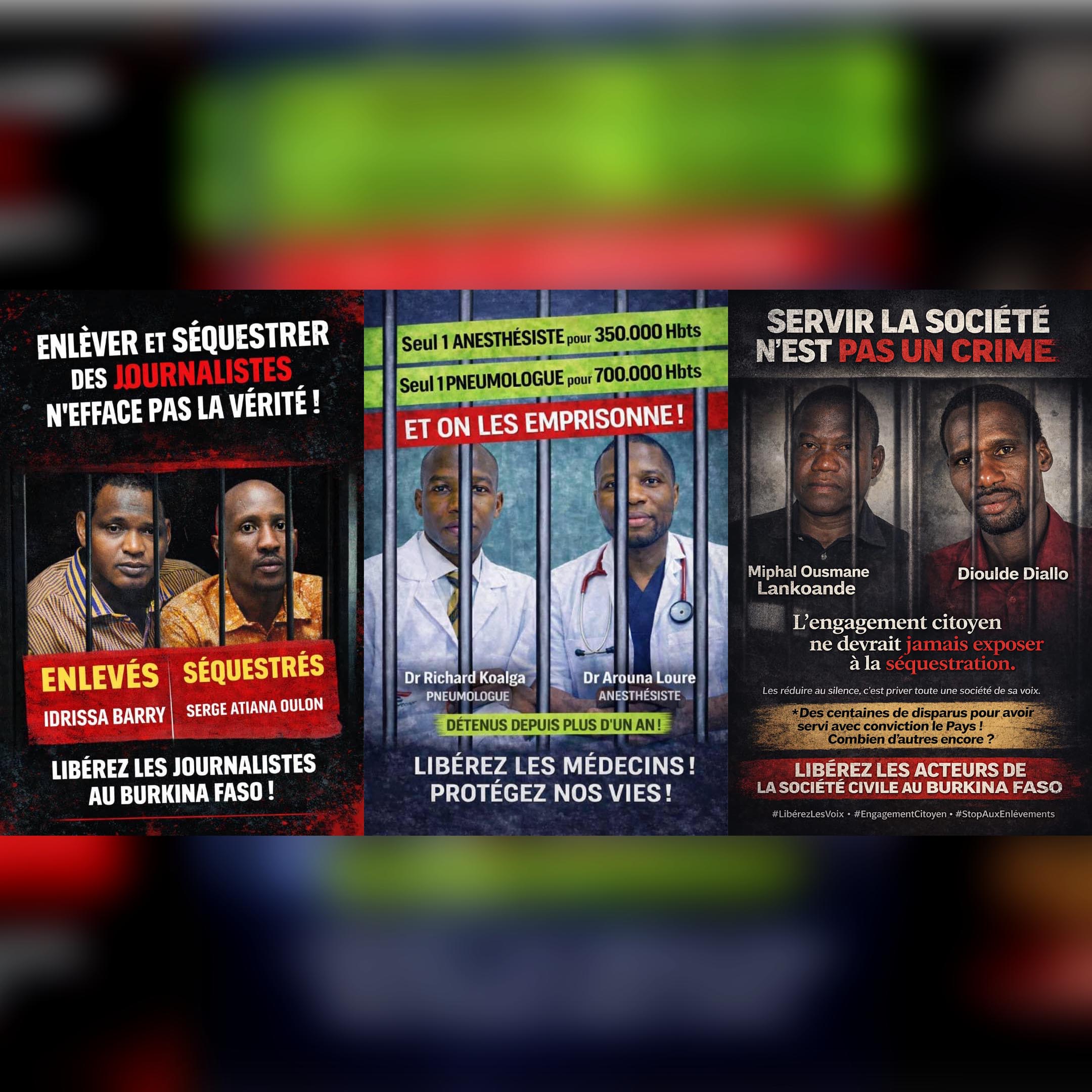 Burkina Faso : journalistes et acteurs civiques réduits au silence